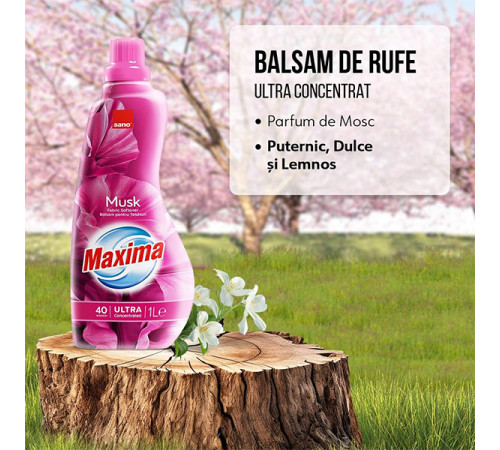 sano maxima balsam concentrat pentru rufe "musk" (1 l) 992850