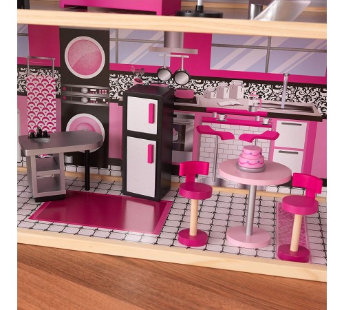 kidkraft 65826 casă pentru păpuși sparkle mansion dollhouse