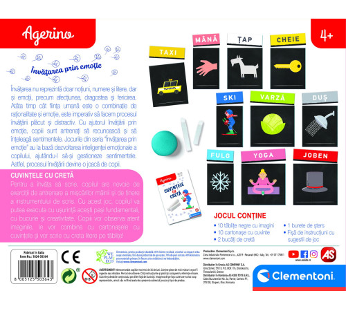 as kids 1024-50364 joc educativ agerino "cuvintele cu creta"(ro)