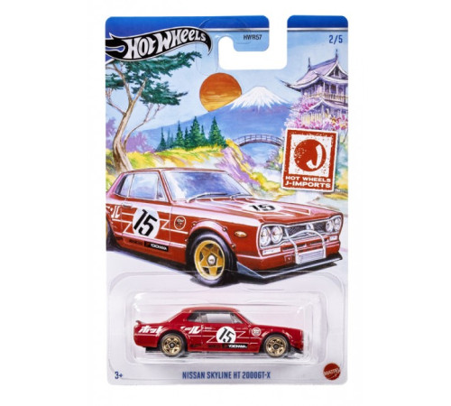 hot wheels hwr57 mașină tematică "importuri japoneze" (în sort.)