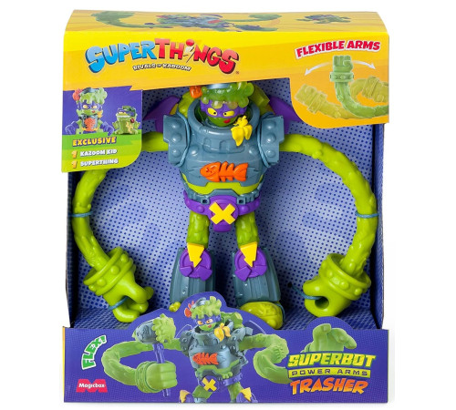  superthings pstsp116in60 set de joc "superbot trasher"