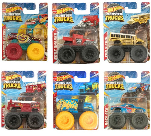 hot wheels hfb96 mașină de bază "monster trucks" (in sort.)