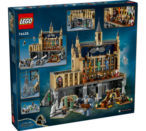 lego harry potte 76435 constructor "hogwarts castle: the great hall" (1732 el.)