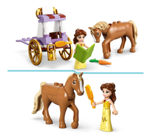 lego disney 43233 Конструктор "Карета принцессы Белль" (62 дет.)