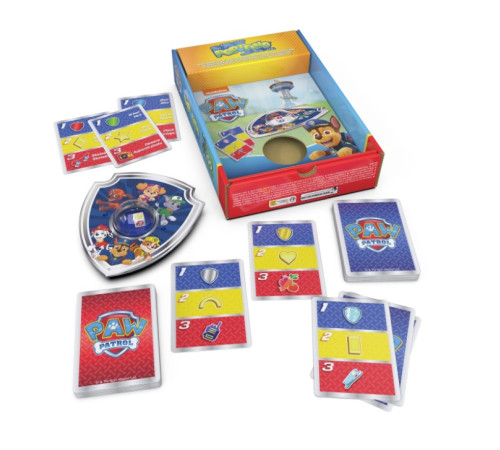 spin master 6067833 joc de cărți  "paw patrol, pop & find"