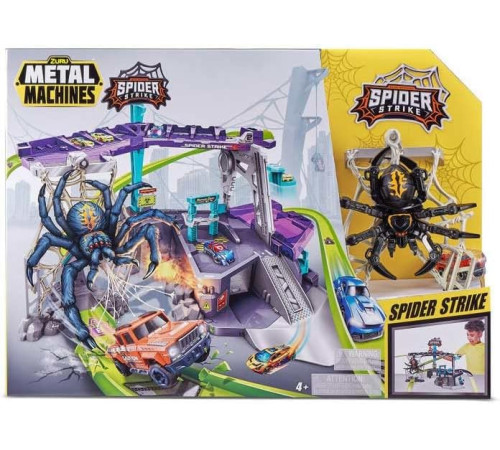 zuru metal machines 6725 set de joc "spider strike"