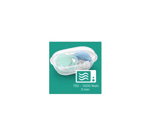 avent scf376/11 suzera din silicon "ultra air night" (0-6 m) 2 buc.