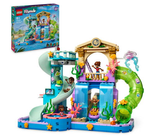 lego friends 42630 Конструктор "Аквапарк в Хартлейк Сити" (814 дет.)