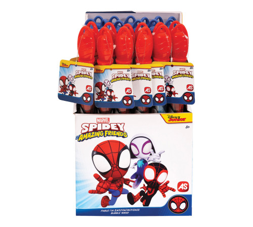 as kids 5200-01370 set bule de sapun "spidey" (in sort.)