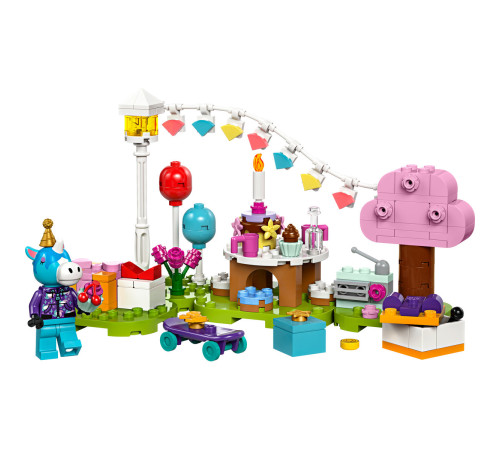 lego animal crossing 77046 constructor "petrecerea de ziua de nastere a lui julian" (170 el.)