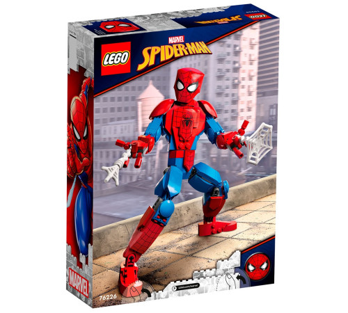 lego super heroes 76226 constructor "figurin spider-man" (258 el.)