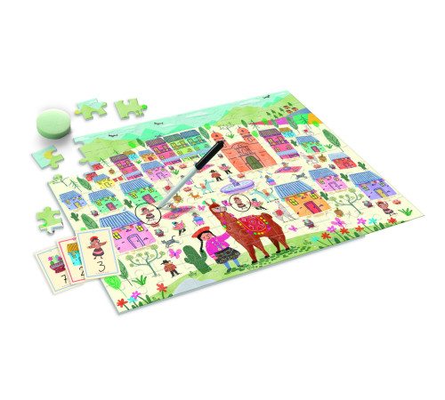 as kids 1024-50363 puzzle numaratoare agerino (ro)