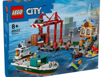 lego city 60422 Конструктор "Морская гавань с грузовым кораблем" (1226 дет.)