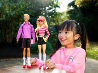 barbie hxk90 set de păpuși "barbie și ken" cu accesorii