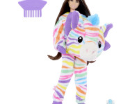 barbie hrk39 păpușă "cutie reveal: zebra" 