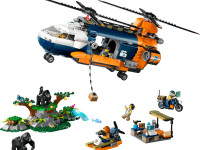 lego city 60437 Конструктор "Вертолет Исследователь джунглей в базовом лагере" (881 дет.)