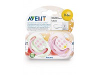 avent scf172/18 suzete fashion (0-6m.) 2 buc.