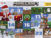 mattel hxm86 calendarul advent "minecraft"