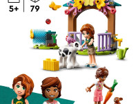 lego friends 42607 constructor "staul pentru vitelul lui autumn" (79 el.)