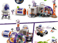 lego friends 42605 constructor "baza spatiala si racheta pe marte" (891 el.)