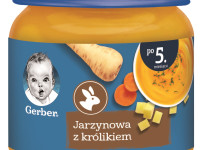 gerber Овощной суп-пюре с кроликом (5 м+) 125 гр.