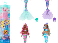 barbie hrk12 păpușă surpriză "color reveal: secretele mării"