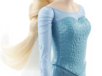 disney princess hlw47 papusa elsa intr-o rochie cu trena "frozen"