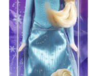 disney princess hlw47 papusa elsa intr-o rochie cu trena "frozen"