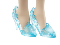 disney princess hlw47 papusa elsa intr-o rochie cu trena "frozen"