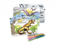 dinosart 15151 set pentru creativitate "tracing light pad"