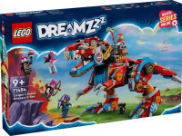 lego dreamzzz 71484 constructor "dinozaurul robot c-rex al lui coope" (917 el.)