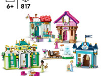 lego disney 43246 constructor "aventura la piata a printese" (817 el.)