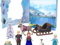 disney princess hlx04 setul de joc "frozen, winter story"