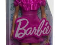 barbie hrh15 păpușă "fashionista" în rochie mini roz