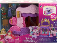 disney princess hwx17 set de joc  2 în 1 "castl cu păpușă mini"