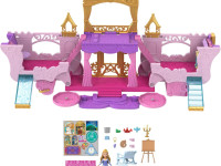 disney princess hwx17 set de joc  2 în 1 "castl cu păpușă mini"