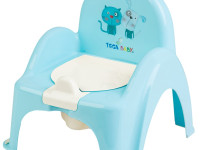 tega baby oala-scaune "câine și pisica" pk-007-101 albastru