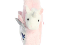 aurora fancy pals 220104j unicorn de pluș într-o pungă (20 cm)