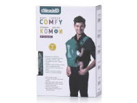 chipolino Рюкзак-переноска "comfy" kencm0222bb чёрный/голубой