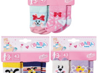 zapf creation 828304 Носочки для куклы baby born - 2 пары (43 см.) в асс.