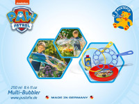 pustefix 420815580 bule de sapun "paw patrol multi-bubbler"