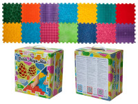 ortek 10174 covoraș ortopedic pentru masaj puzzle "mega mix" (14 el.)