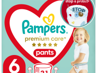 pampers chiloței premium care pants 6 (15+ kg) 31 buc.