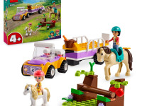 lego friends 42634 constructor "remorca cu cal si ponei" (105 el.)