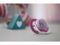 avent scf080/10 suzera din silicon ultra air "i love" (6-18 m.) 2 buc. in sort.