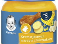 gerber piure de legume cu pui (5 luni+) 125 gr.