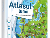 raspundel istetel 69369 carte interactivă "atlasul lumii" (ro)