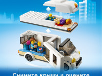 lego city 60283 constructor "vacanță într-o casă mobilă" (190 el.)