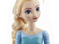 disney princess hlw47 papusa elsa intr-o rochie cu trena "frozen"