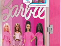 barbie bbds6 Портативный кейс для хранения кукол Барби и их аксессуаров